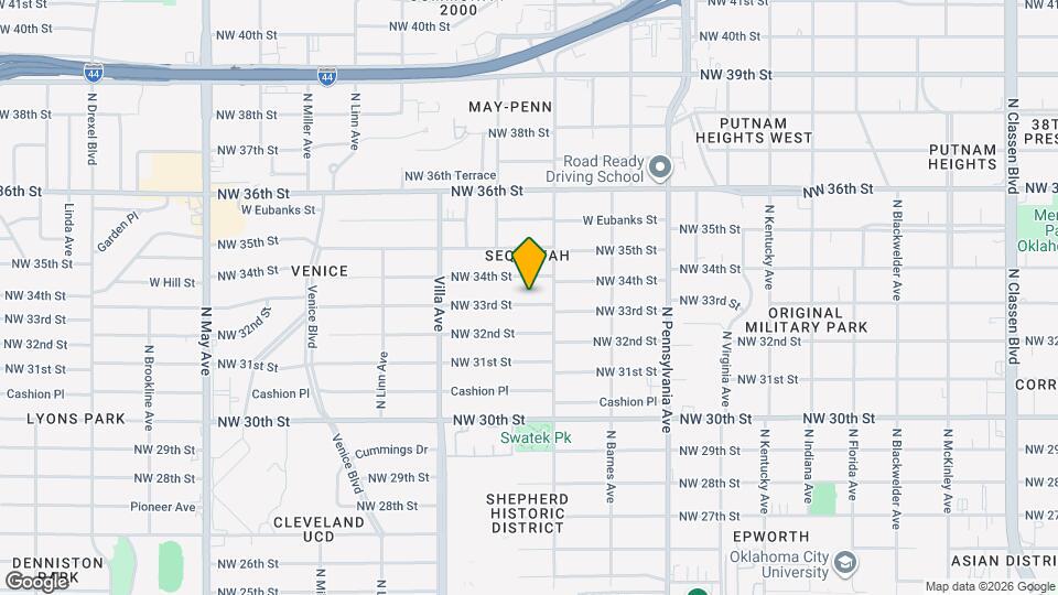 2321 NW 33rd St Map and Location Details