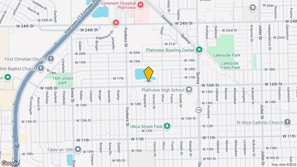2306 W 16th St, Unit B Mapa y Detalles de la Ubicación