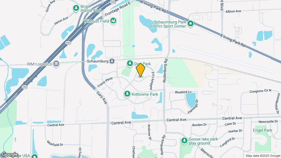1460 Winfield Way Map and Location Details