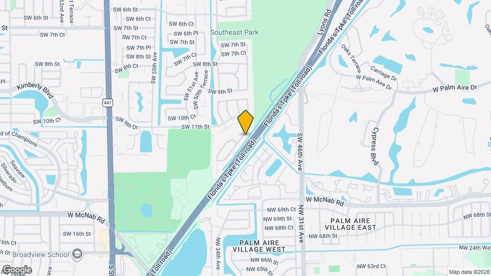 4915 SW 12th St Map and Location Details