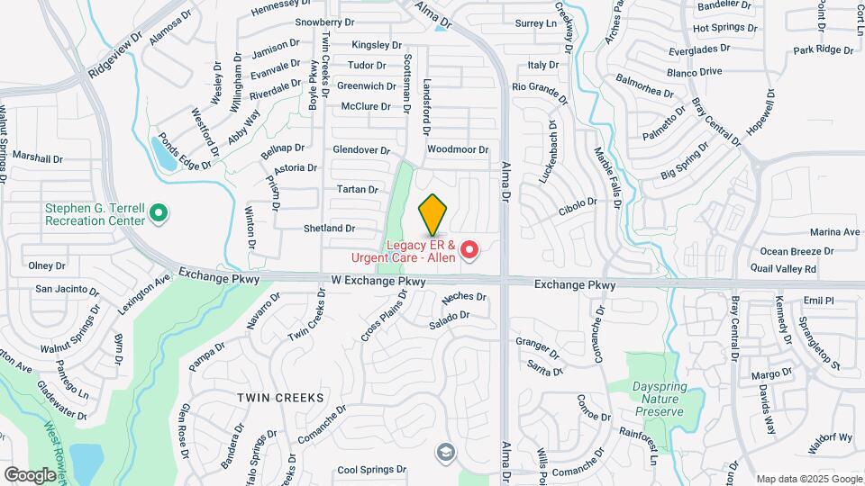 1241 Wiltshire Dr Map and Location Details