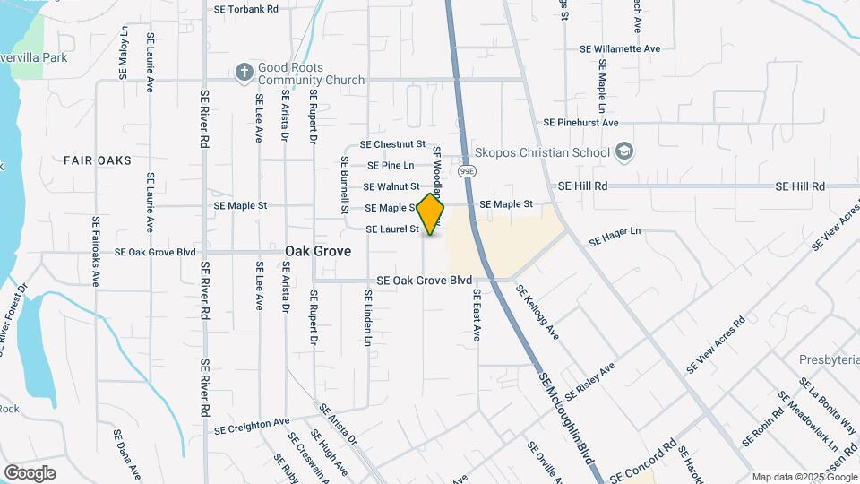 14620 SE Woodland Way Mapa y Detalles de la Ubicación
