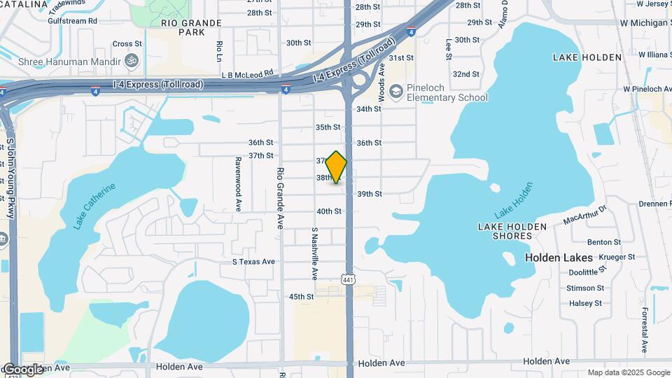 1313 39th St Map and Location Details