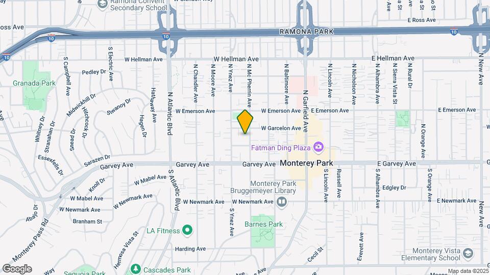 211 N McPherrin Ave Map and Location Details