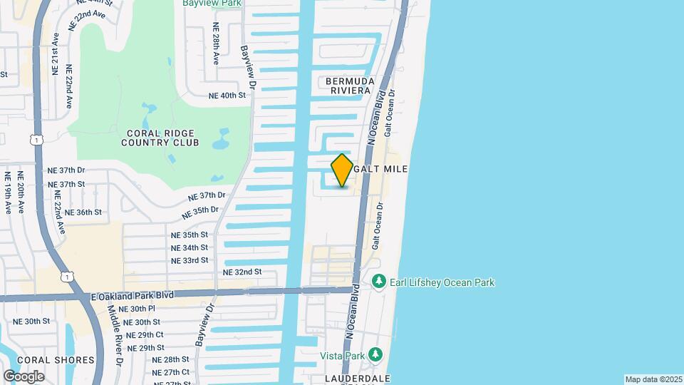 3223 NE 36th St Map and Location Details
