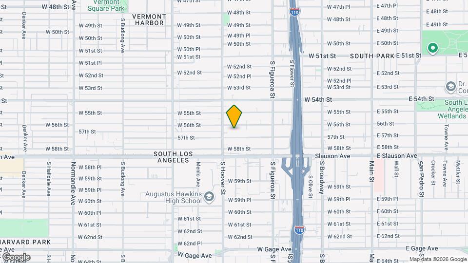 713 3/4-714 57th St Map and Location Details