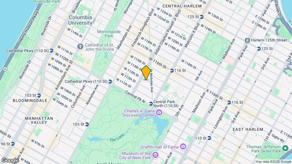 140 W 113th St-Unit -3C Map and Location Details
