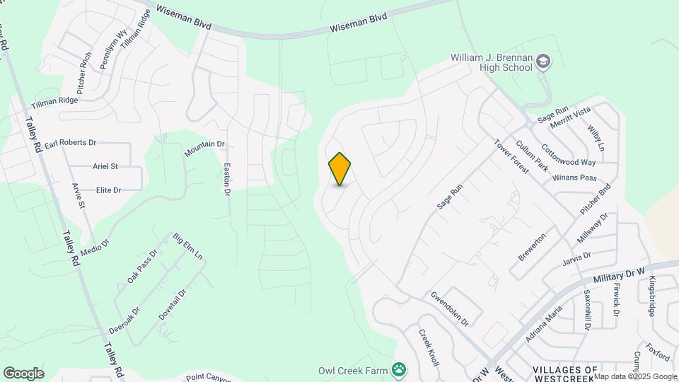 1731 Doubleday Ln Map and Location Details