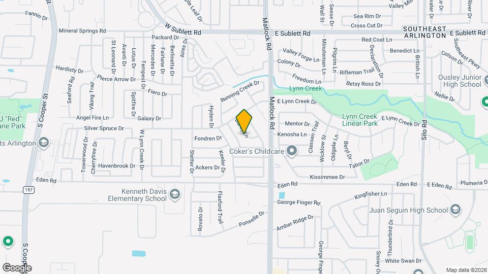 6610 Darcy Ln Map and Location Details