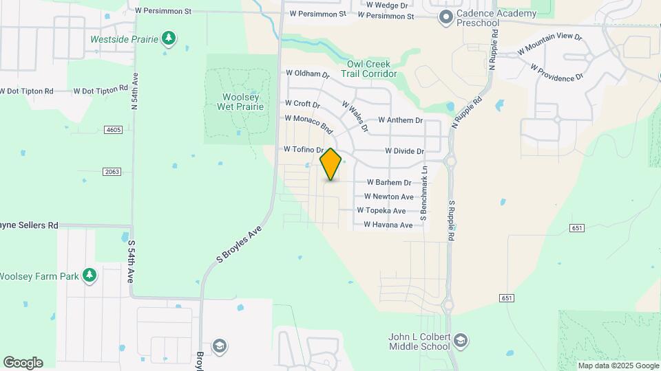 139 S Maroon Ave Mapa y Detalles de la Ubicación