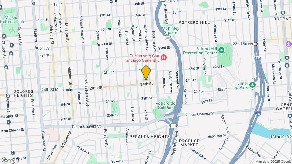 2782 24th St Map and Location Details