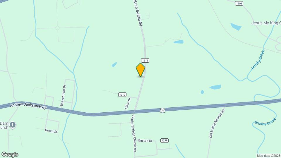 325 Washburn Switch Rd Map and Location Details