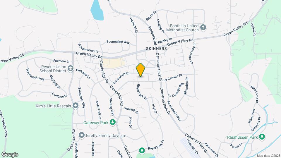 3337 La Canada Dr Map and Location Details