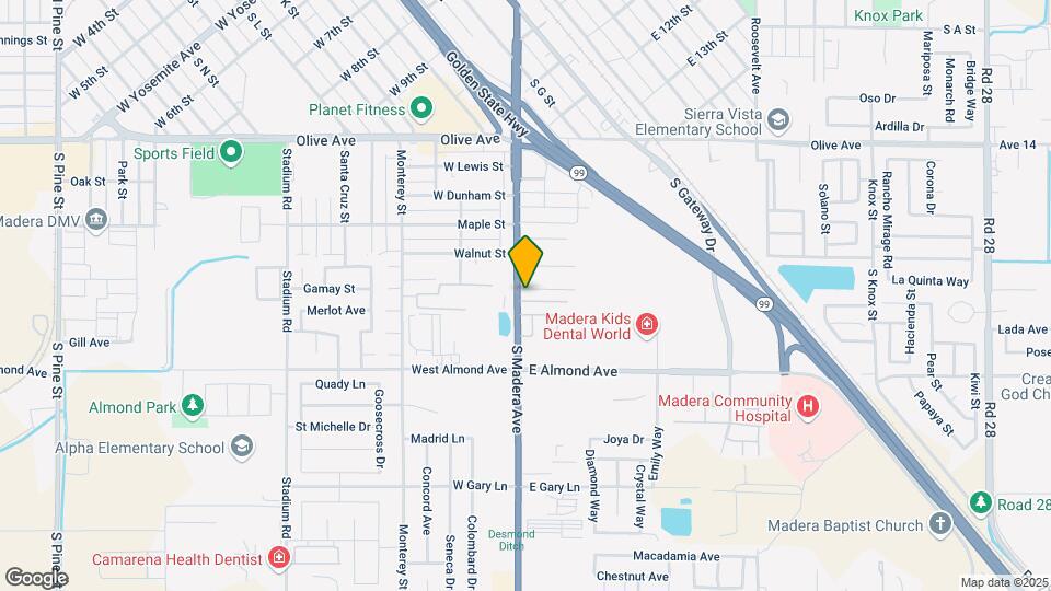 Pepper Tree Apartments Map and Location Details