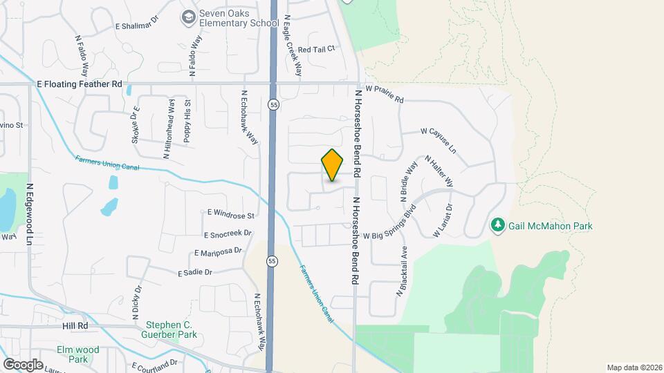 3068 E Shadoweagle Dr Map and Location Details