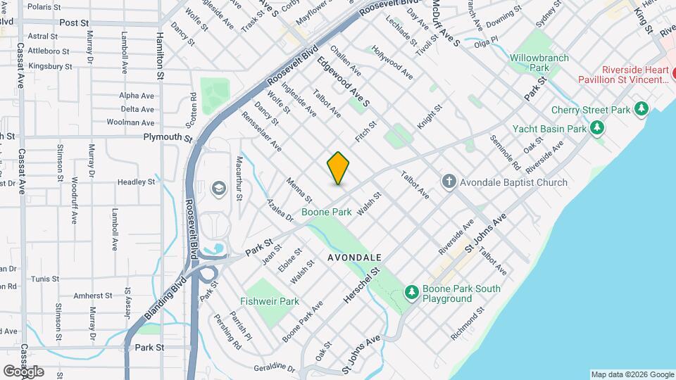 1438 Dancy St Map and Location Details