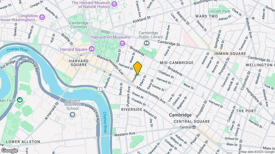 16 Trowbridge St Mapa y Detalles de la Ubicación