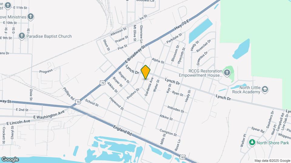 514 Pollock St Map and Location Details