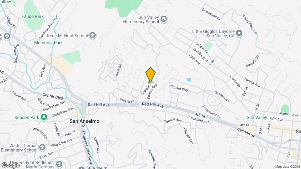 124 Hilldale Dr Map and Location Details