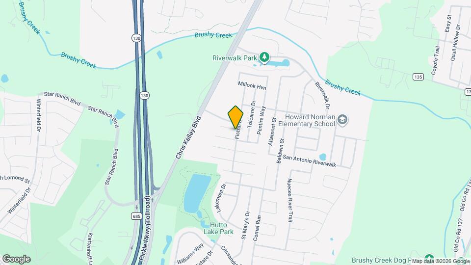 101 Acadia Cv Map and Location Details