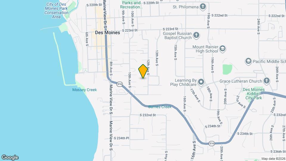 22819 12th Ave S Map and Location Details