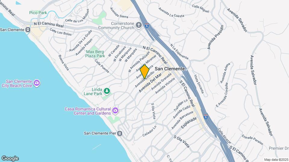 211 Avenida Cabrillo Map and Location Details