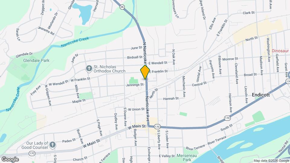 203 N Nanticoke Ave, Unit 3 Map and Location Details