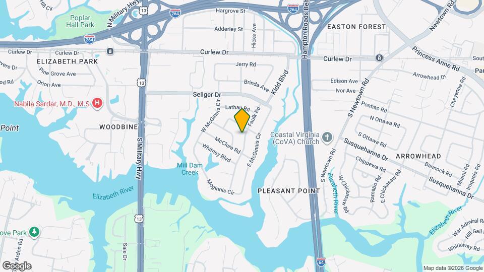 243 Faulk Rd Map and Location Details