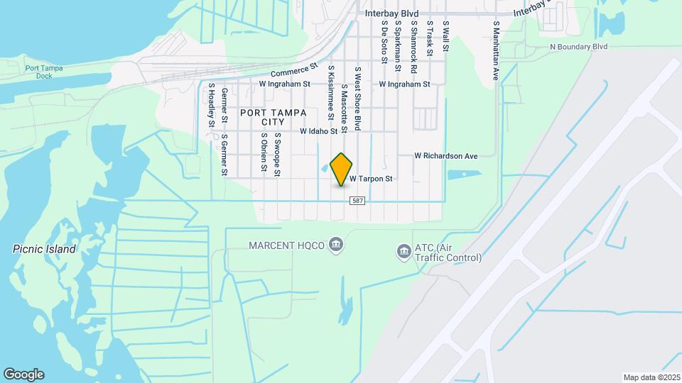 7609 S Mascotte St Map and Location Details