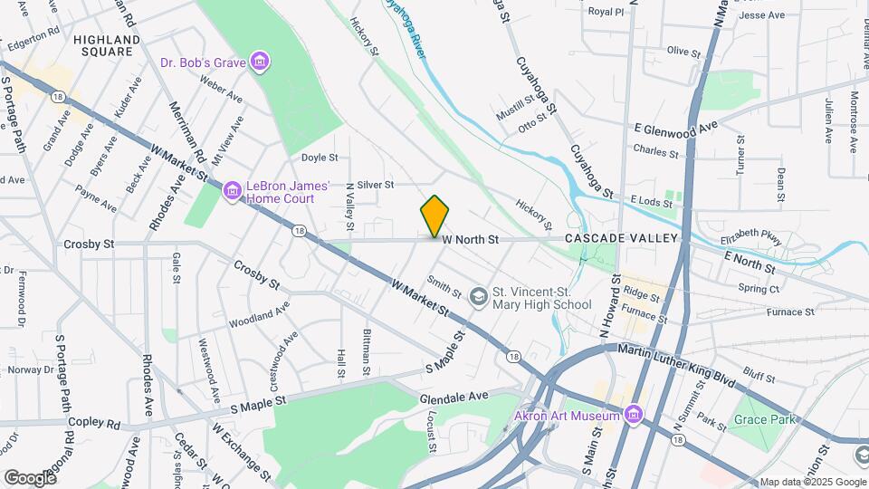 238 W North St Map and Location Details