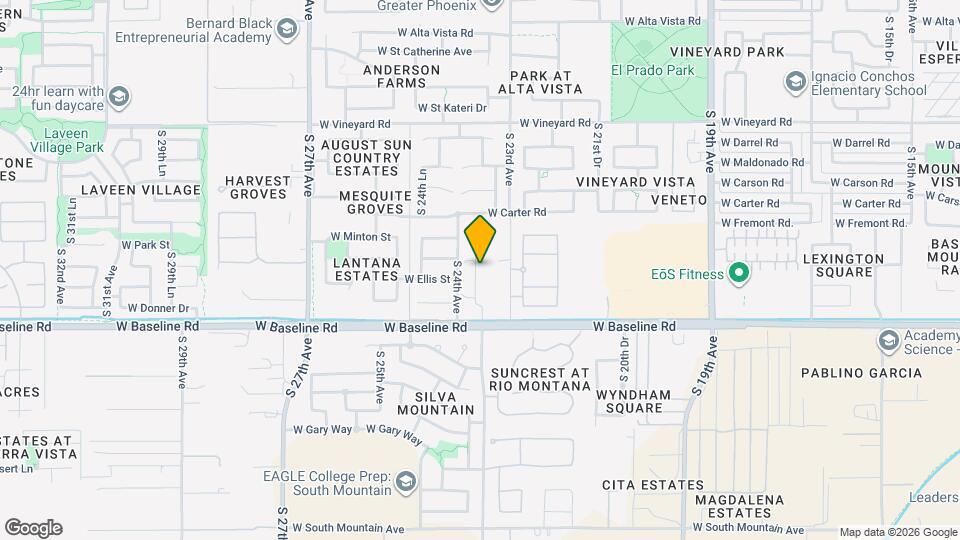 7331 S 23rd Dr Mapa y Detalles de la Ubicación