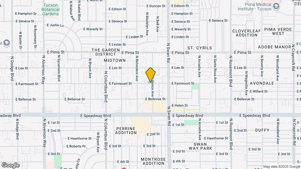 1331 N Venice Ave Map and Location Details