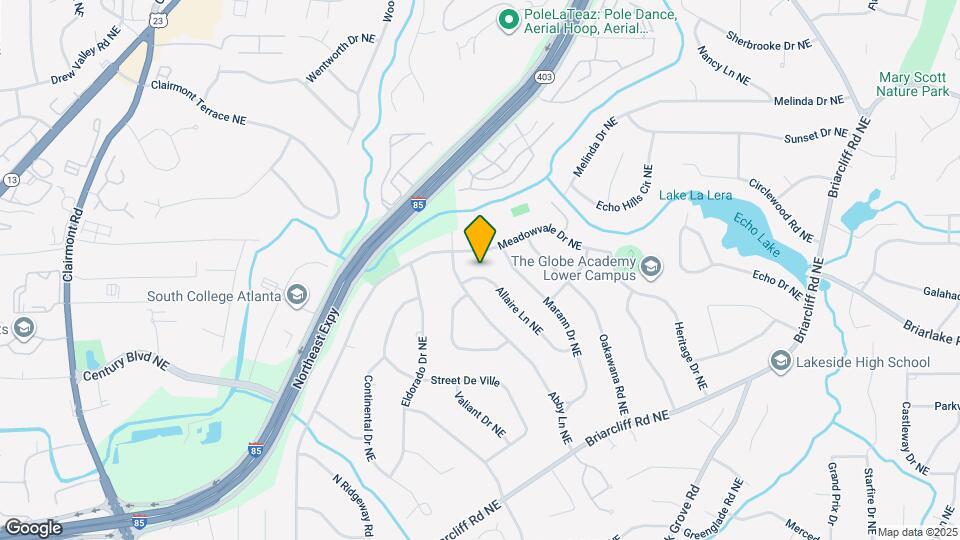 2231 Allaire Ln NE Map and Location Details