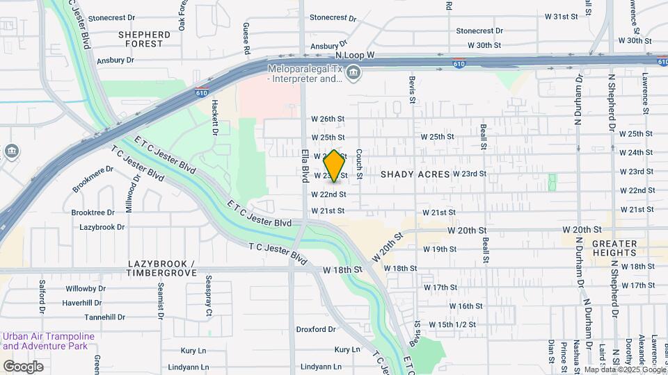 1553 W 22nd St Map and Location Details
