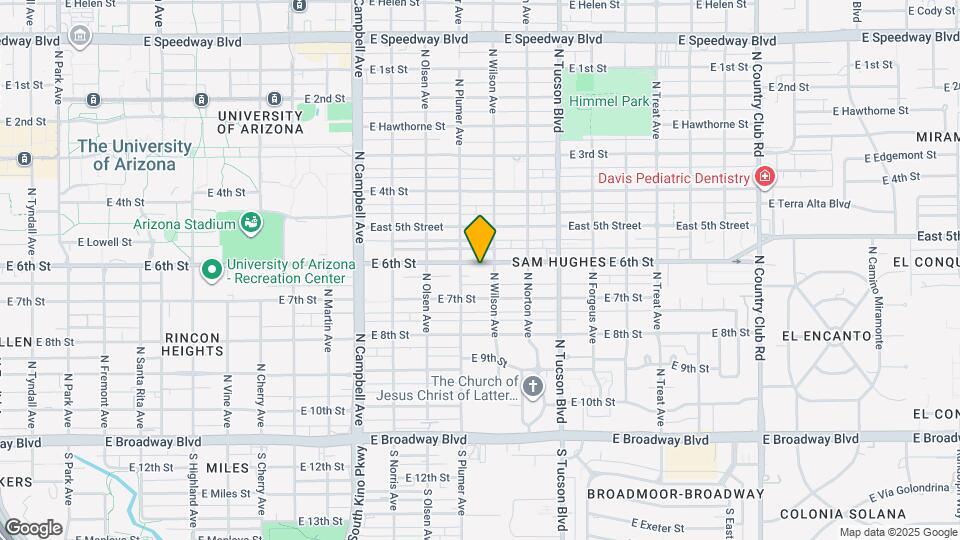 2228 E 6th St Map and Location Details