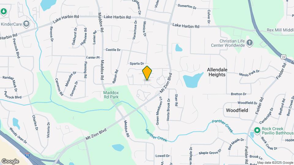 2600 Stratford Ln Map and Location Details