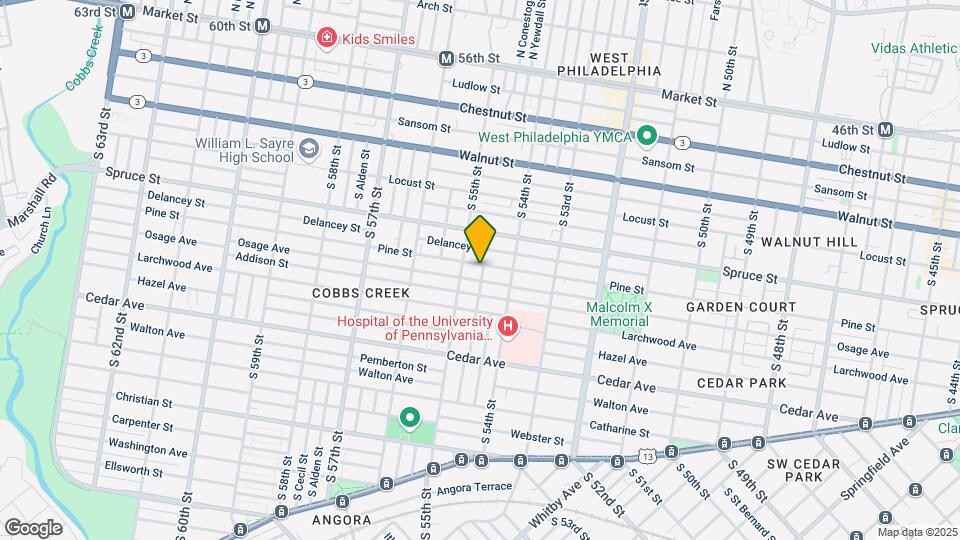 5436 Pine St Map and Location Details