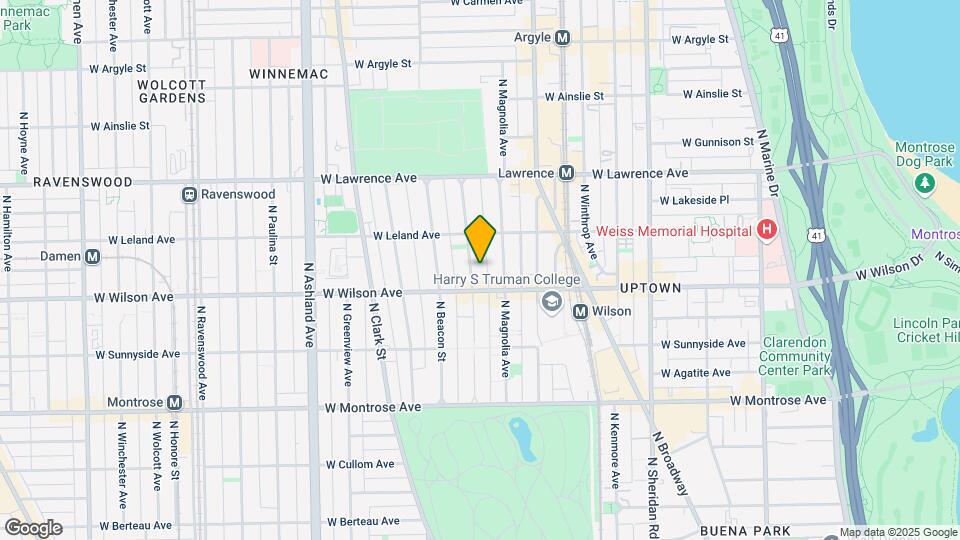 4621 Malden St Map and Location Details