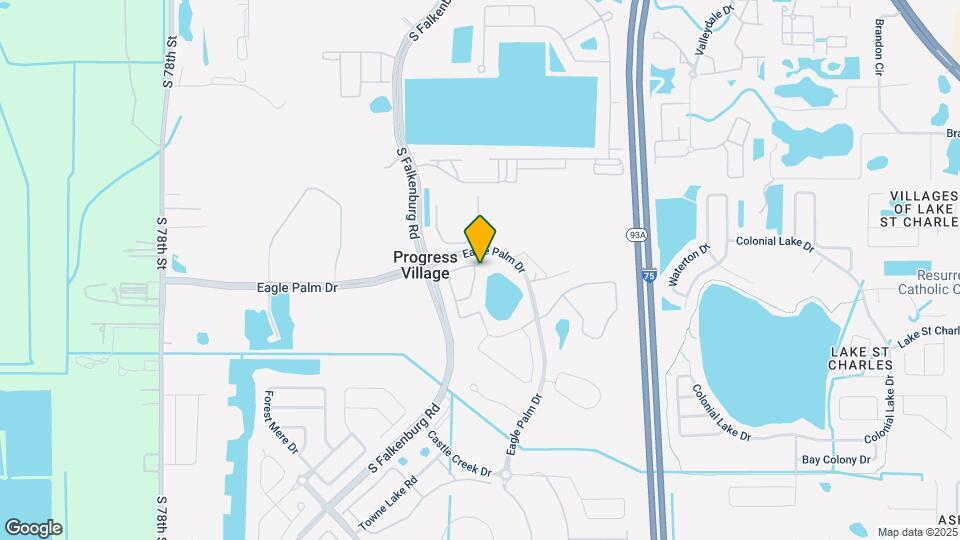 6706 Eagle Feather Dr Map and Location Details