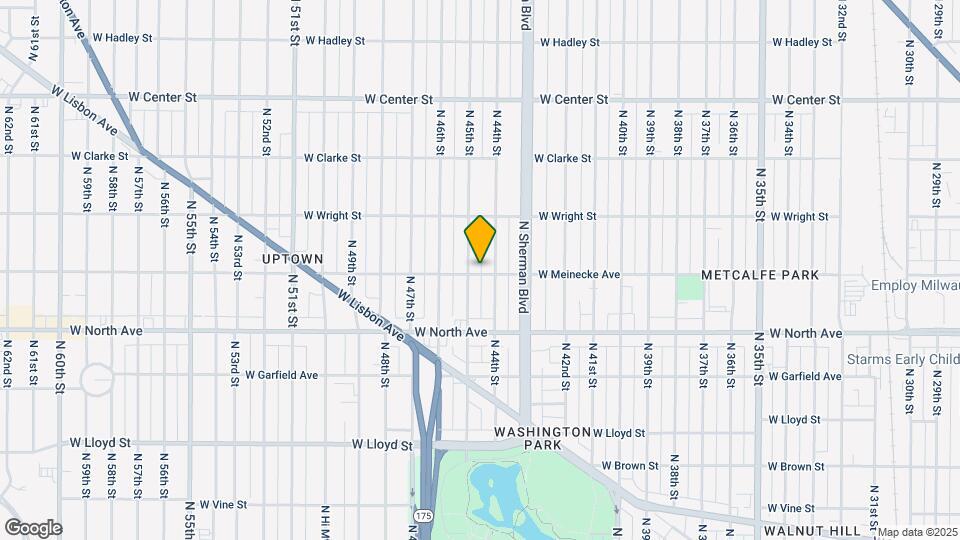 4418 W Meinecke Ave Map and Location Details