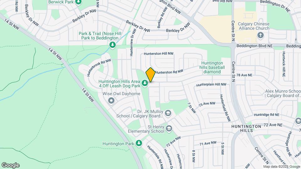 1115 78 Av NW Map and Location Details