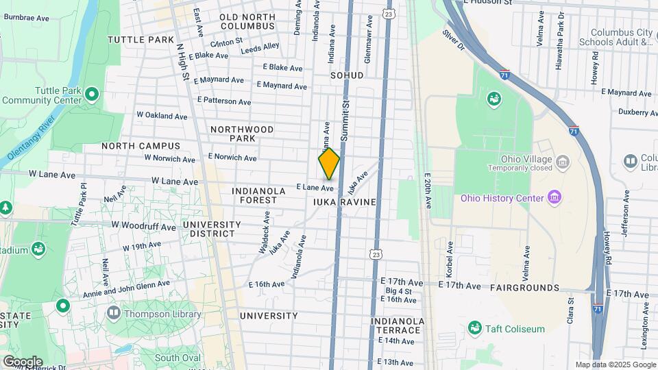 274-284 E Lane Ave Map and Location Details