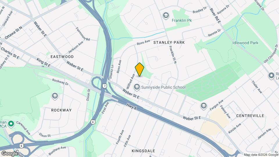 Prospect Park Towns Map and Location Details