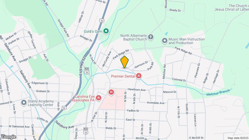 1351 N 6th St Map and Location Details