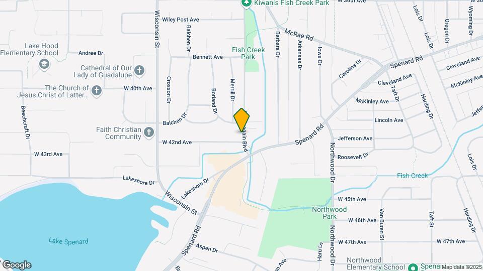 4106 E Turnagain Blvd Map and Location Details