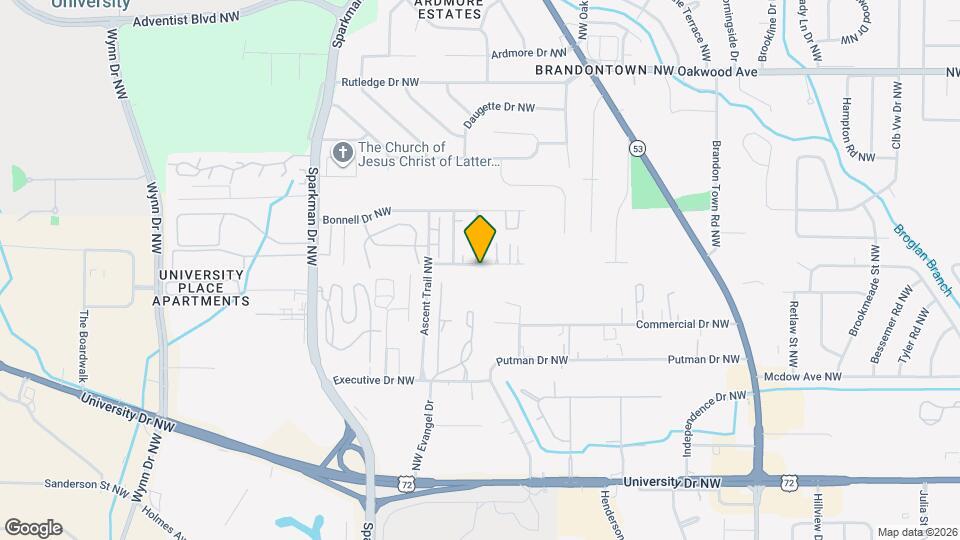 4425 Torrance Dr NW Map and Location Details