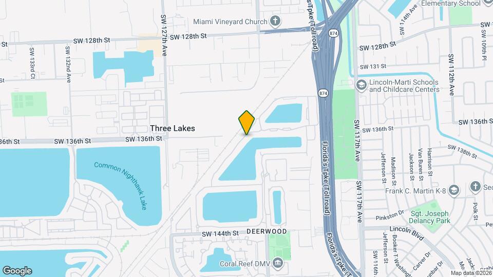 13553 SW 124th Avenue Rd Map and Location Details