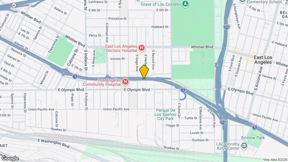 1137 S Herbert Ave, Unit 1137 Map and Location Details