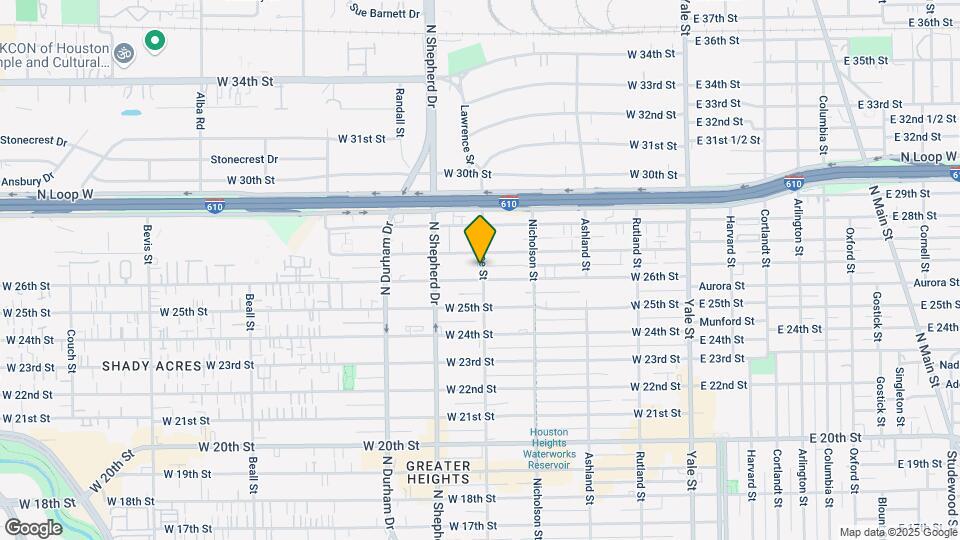 2611 Lawrence St Map and Location Details