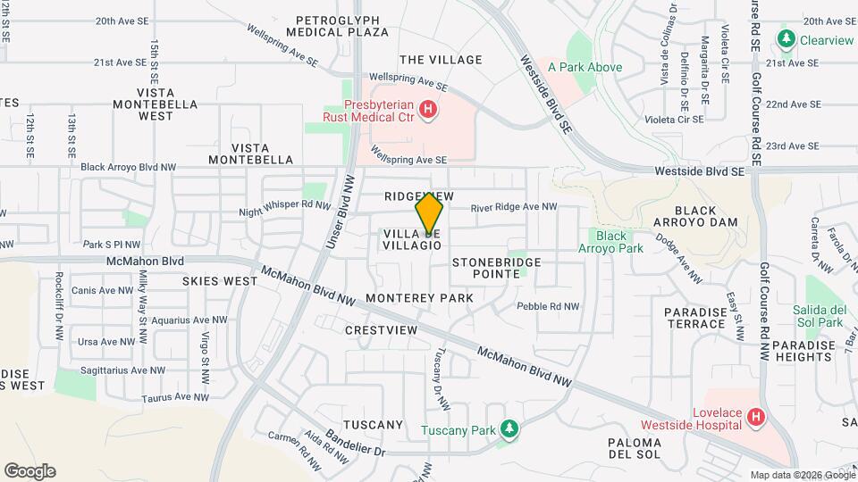 10847 Firenze Dr NW Map and Location Details